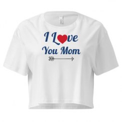 Ladies Festival Cali Crop Top Tee