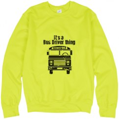 Unisex Neon Crewneck Sweatshirt