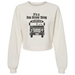 Women's Raglan Pullover Fleece