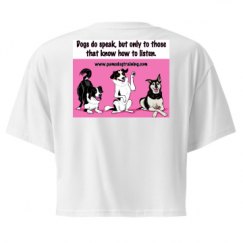 Ladies Festival Cali Crop Top Tee