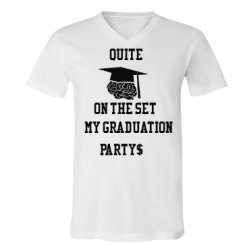 Unisex V-Neck Jersey Tee