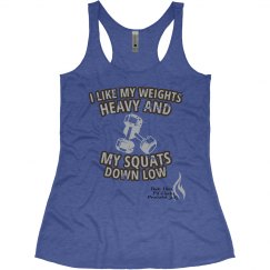 Weight Heavy Squat Low