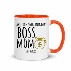 11oz Ceramic Mug with Color Inside