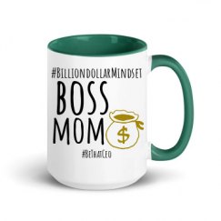 15oz Ceramic Mug with Color Inside