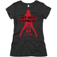 Ladies Slim Fit Super Soft Triblend Tee