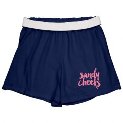 Slim Fit Cheer Shorts