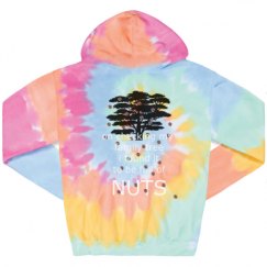 Unisex Tie-Dye Fleece Hoodie