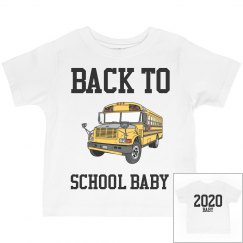 Back To School Toddler Tee