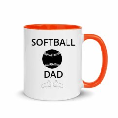 11oz Ceramic Mug with Color Inside