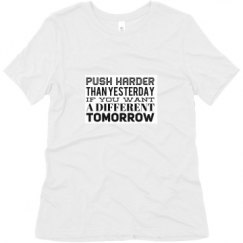 Ladies Relaxed Fit Super Soft Triblend Tee