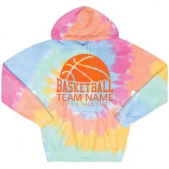 Unisex Tie-Dye Fleece Hoodie