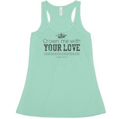 Ladies Flowy Racerback Tank