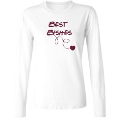Ladies Relaxed Fit Basic Long Sleeve Tee