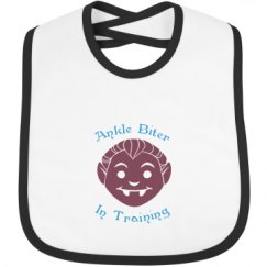 Infant Contrast Trim Bib