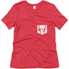 Ladies Relaxed Fit Super Soft Triblend Tee