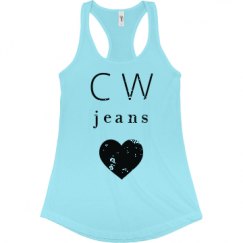 Ladies Slim Fit Racerback Tank Top