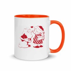 11oz Ceramic Mug with Color Inside