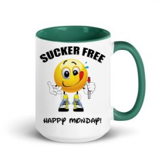 15oz Ceramic Mug with Color Inside