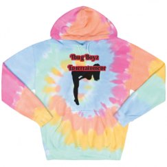 Unisex Tie-Dye Fleece Hoodie