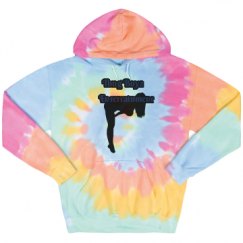 Unisex Tie-Dye Fleece Hoodie