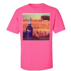 Unisex Ultra Cotton Safety Neon Crewneck Tee