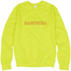 Unisex Neon Crewneck Sweatshirt