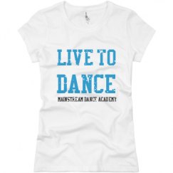 Ladies Slim Fit Basic Promo Jersey Tee