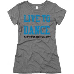 Ladies Slim Fit Super Soft Triblend Tee