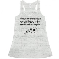 Ladies Flowy Racerback Tank