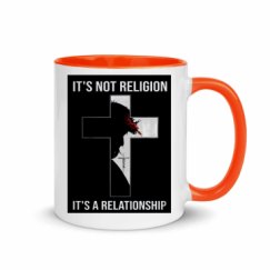 11oz Ceramic Mug with Color Inside