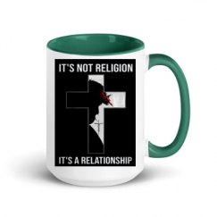 15oz Ceramic Mug with Color Inside