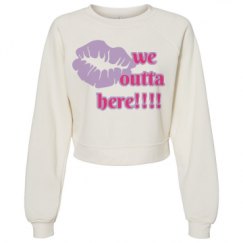 Women's Raglan Pullover Fleece