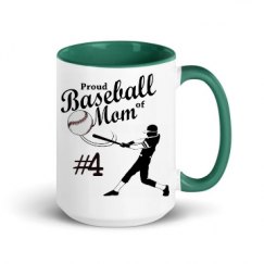 15oz Ceramic Mug with Color Inside