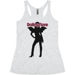 Ladies Slim Fit Super Soft Racerback Triblend Tank