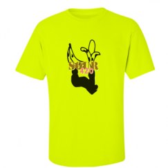 Unisex Ultra Cotton Safety Neon Crewneck Tee