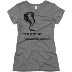Ladies Slim Fit Super Soft Triblend Tee