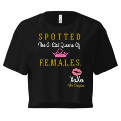 Ladies Festival Cali Crop Top Tee