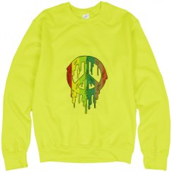 Unisex Neon Crewneck Sweatshirt