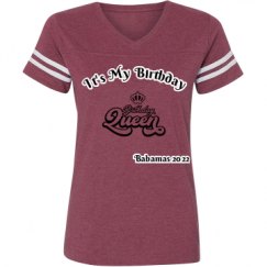 Ladies Relaxed Fit Vintage Sports Tee