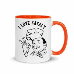 11oz Ceramic Mug with Color Inside