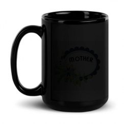 15oz Black Glossy Mug