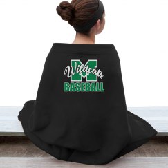 Wildcats Baseball M - Blanket