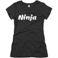 Ladies Slim Fit Super Soft Triblend Tee