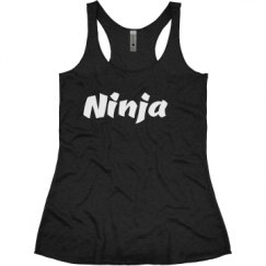 Ladies Slim Fit Super Soft Racerback Triblend Tank