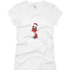 Ladies Slim Fit Basic Promo Jersey Tee