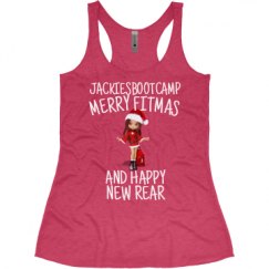 Ladies Slim Fit Super Soft Racerback Triblend Tank