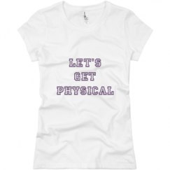 Ladies Slim Fit Basic Promo Jersey Tee