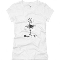 Ladies Slim Fit Basic Promo Jersey Tee