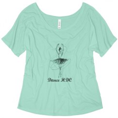 Ladies Flowy Slouchy Tee