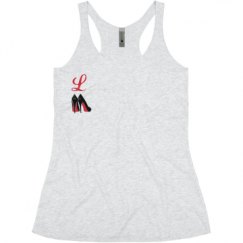 Ladies Slim Fit Super Soft Racerback Triblend Tank